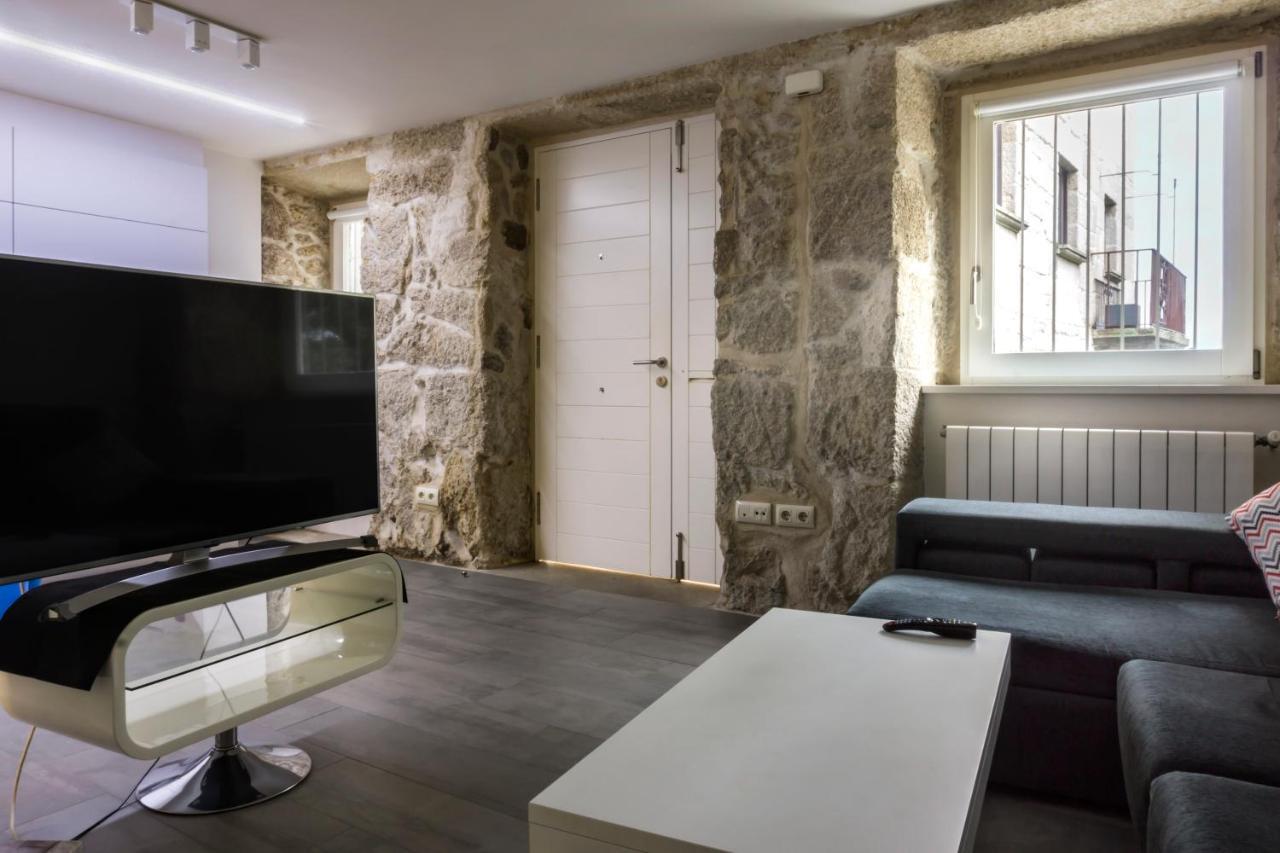 Duplex En El Corazon De Vigo Apartment Bagian luar foto