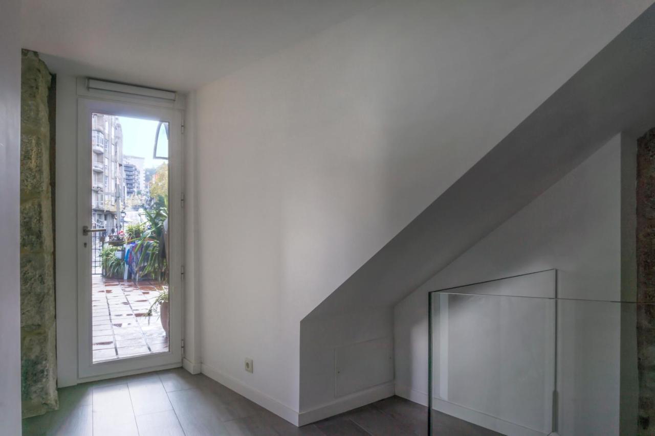 Duplex En El Corazon De Vigo Apartment Bagian luar foto